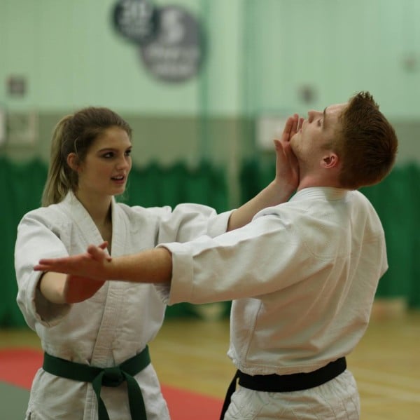 Aikido shomen technique