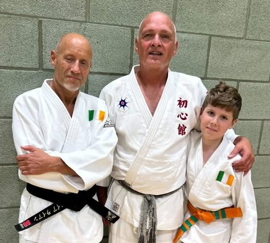 Jer Ryan̈ and his son from Dublin Tomiki Aikido Club visited us.